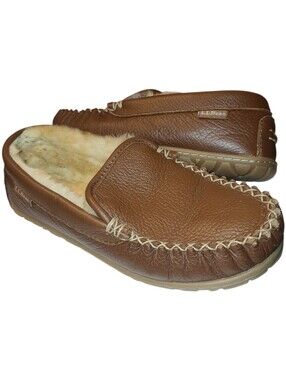 Wicked Good Slippers Moosehide Venetian Women's SZ 6 CabinCore Woodsman Heritage